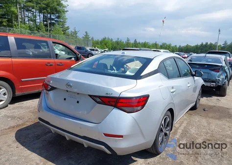 2021 Nissan Sentra Sv из США, поврежденный, VIN 3N1AB8CV0MY250163